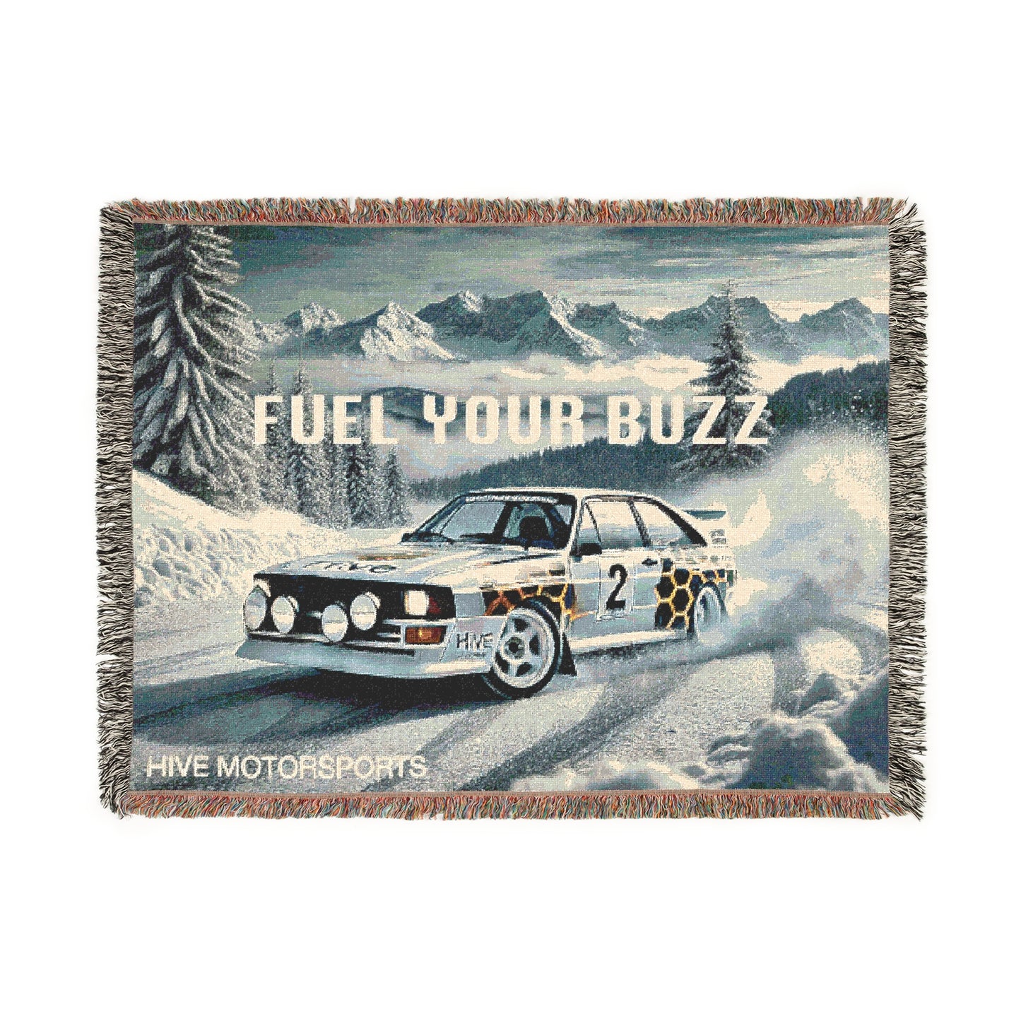 "FUEL YOUR BUZZ" Limited Edition Blanket